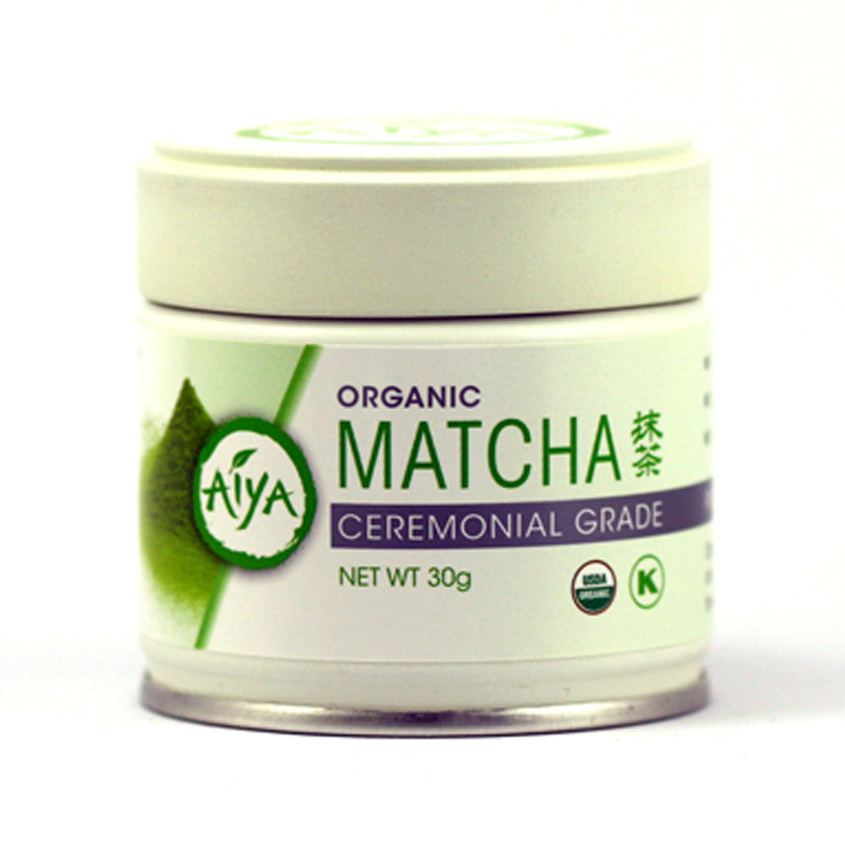 Aiya Organic Ceremonial Grade Matcha, 30 g, Case of 6