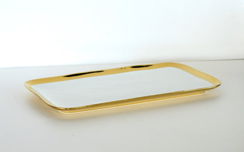 FABLE Eden Rect Platter - GOLD