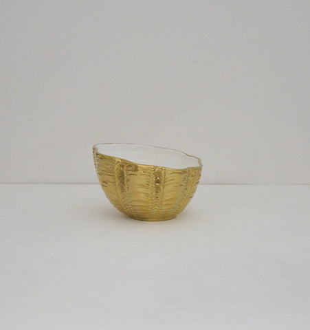 FABLE Aura Bowl, 5.5" Gold (Set of 2)