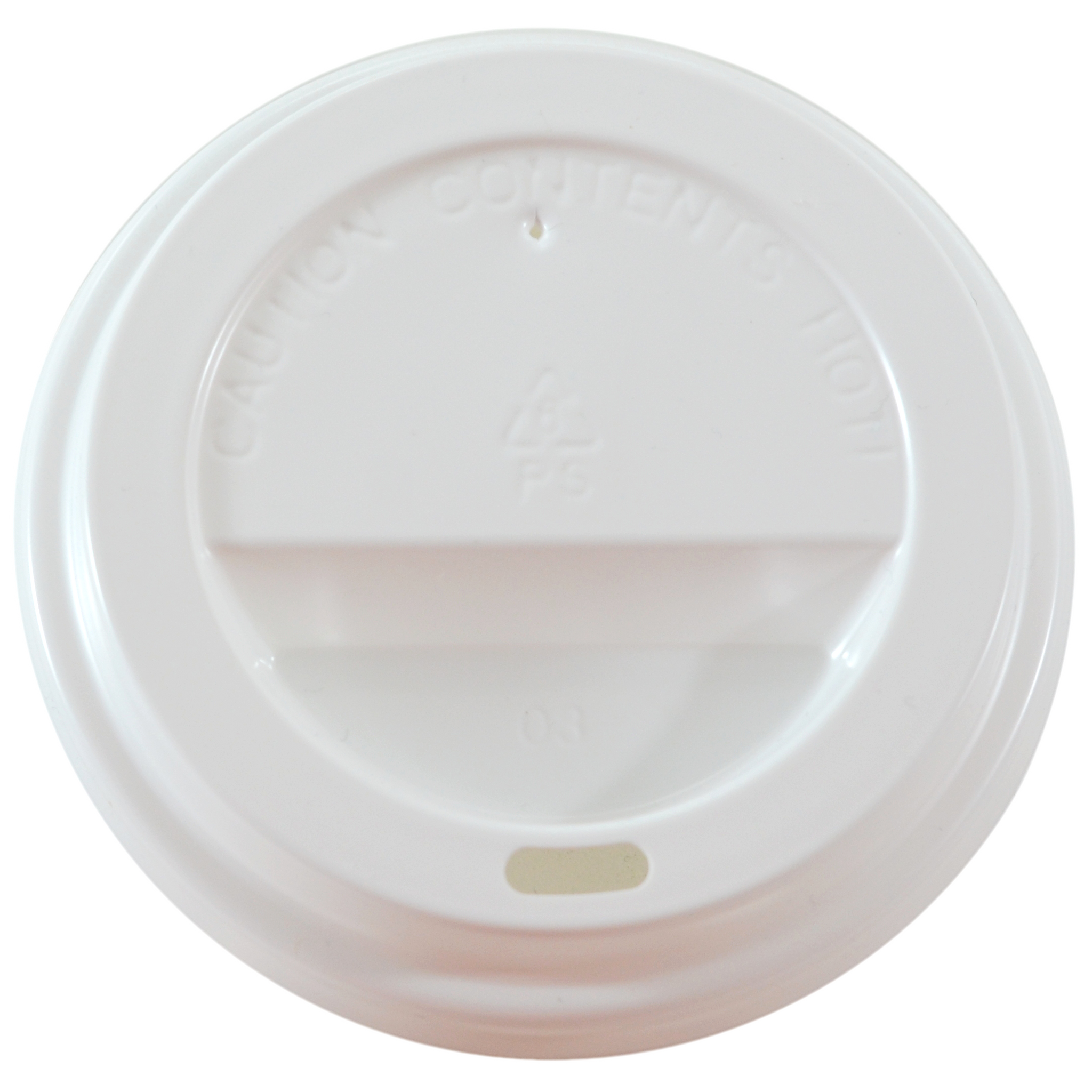 White Lid for 10oz,12oz,16oz cups,1000ct