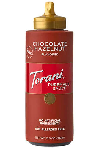 TORANI Puremade Chocolate Hazelnut Sauce 16.5oz