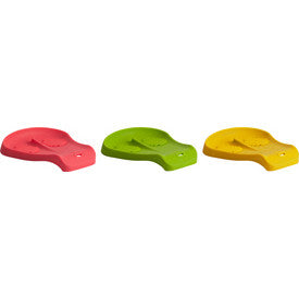 Trudeau Silicone Dual Spoon Rest Green