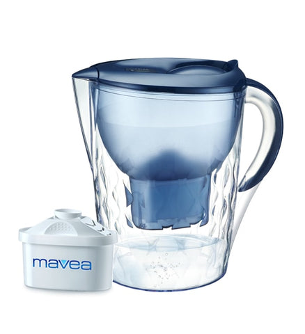 Aquavero Water Filter Pitcher, Everest Blue