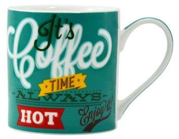 Coffee Mug, "Coffee Time", 15oz