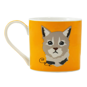 Animal Mug, "Cat"-15oz