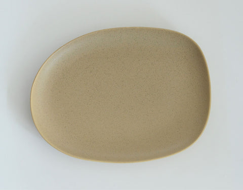 Della Terra Rectangle Platter 12.5", Desert Sand