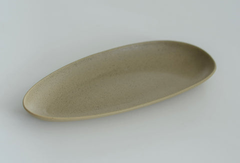 Della Terra Long Platter 12.5", Desert Sand