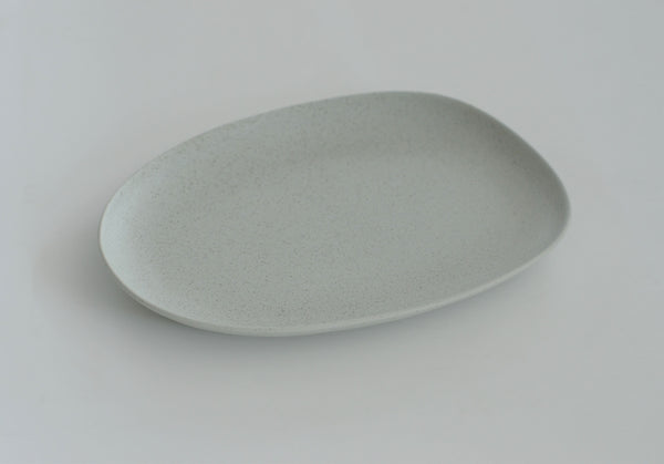 Della Terra Rectangle Platter 12.5", Speckled Grey