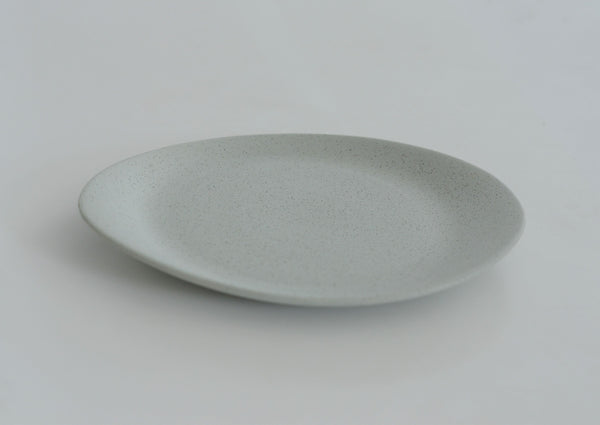 Della Terra Round Platter, Speckled Grey