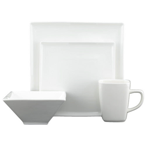 Flush Dinnerware Set, 16 Pieces