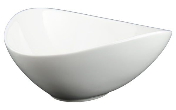 White Tie Wave Bowl, Medium, 8"L