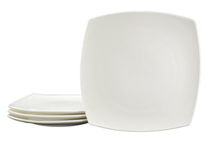White Tie Casa Plate, 11" Set of 4