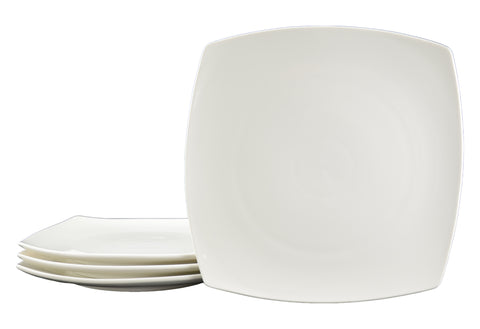 White Tie Casa Plate, 10½"  Set of 4