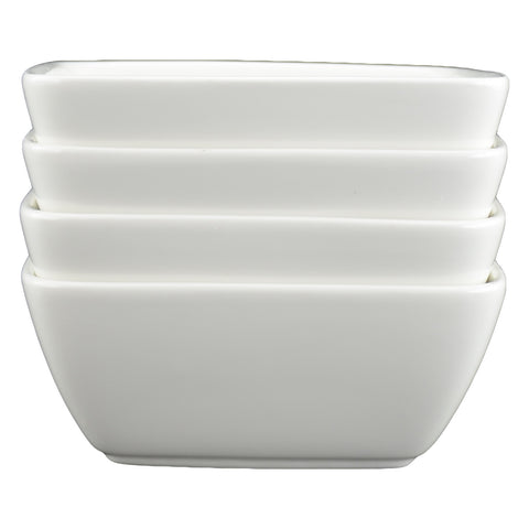 White Tie Casa Bowl, 5½" Set of 4