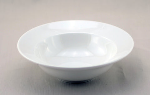 White Tie Caterer Rimmed Bowl