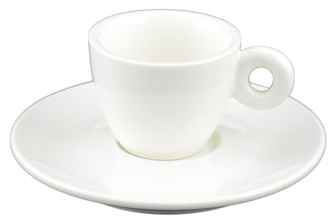 White Tie Espresso Cup, Set of 4