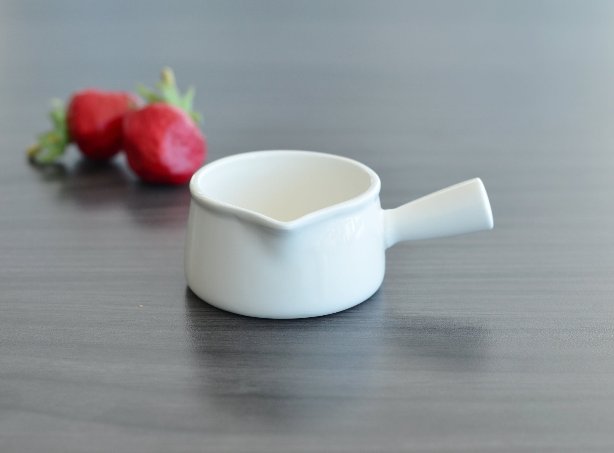 White Tie Mini Sauce Dish, 4"