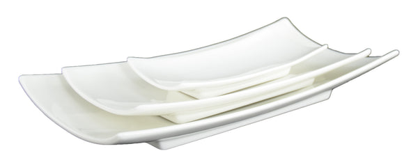 Du Lait Rectangle Small Plate, 8"