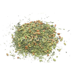 Aiya Matcha Infused Genmaicha Loose Leaf Tea, 500g bag