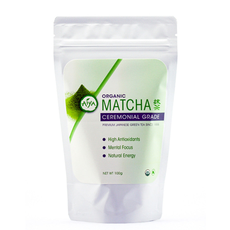 Aiya Organic Ceremonial Matcha Usu-cha, 100g bag