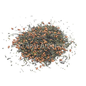 Aiya Organic Genmaicha Loose Leaf Tea, 500g bag