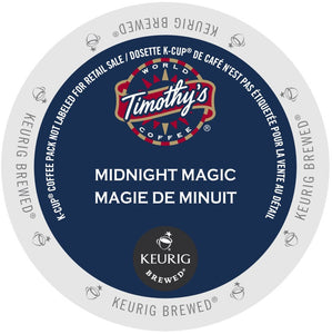 Timothy's® Midnight Magic Extra Bold Single Serve K-Cup®, 96 Pack