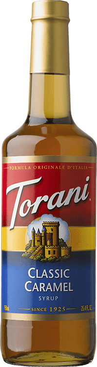 Torani Caramel Classic Syrup, 750ml PET