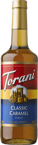 Torani Caramel Classic Syrup, 750ml PET