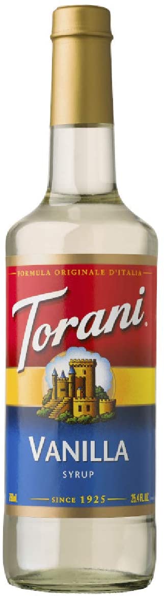 Torani French Vanilla Syrup, 750ml PET