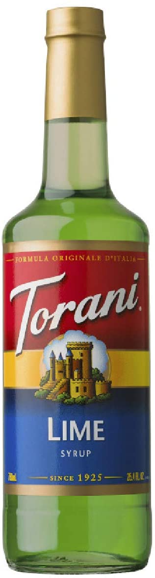 Torani Lime Syrup, 750ml PET