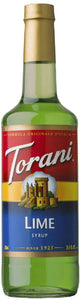 Torani Lime Syrup, 750ml PET