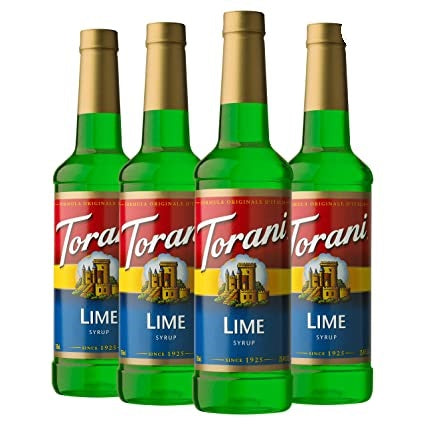 Torani Lime Syrup, 750ml PET