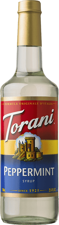 Torani Pepperment Syrup, 750ml PET
