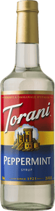 Torani Pepperment Syrup, 750ml PET