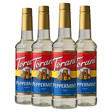 Torani Pepperment Syrup, 750ml PET