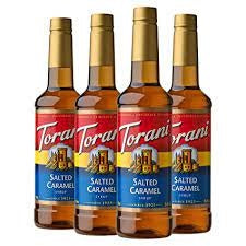 Torani Salted Caramel Syrup, 750ml PET