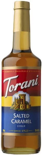 Torani Salted Caramel Syrup, 750ml PET