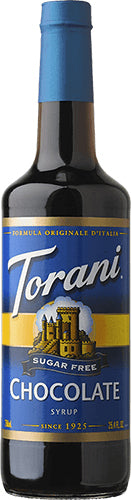 Torani Sugar-Free Chocolate Syrup, 750ml PET