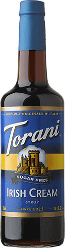 Torani Sugar-Free Irish Cream Syrup, 750ml PET