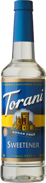 Torani Sugar-Free Sweetener Syrup, 750ml PET