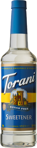 Torani Sugar-Free Sweetener Syrup, 750ml PET