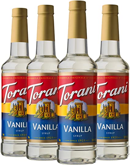 Torani Vanilla Syrup, 750ml PET